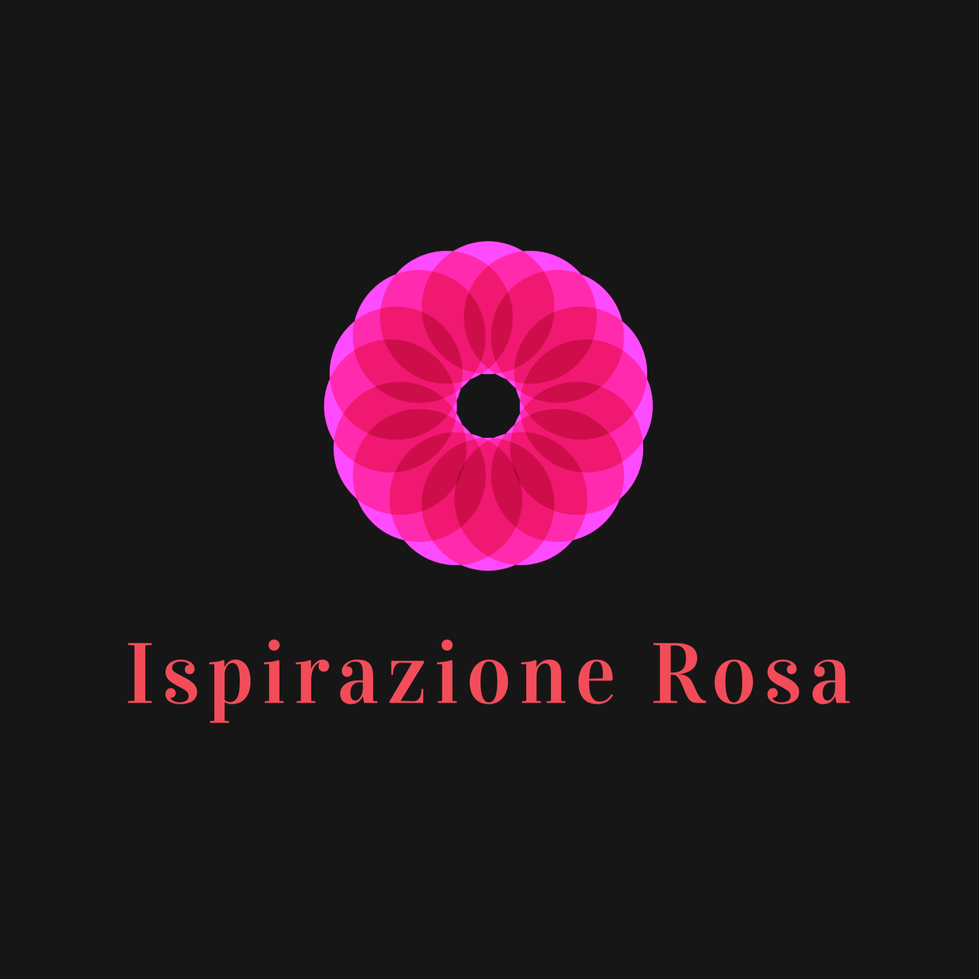 Logo IspRosa nero